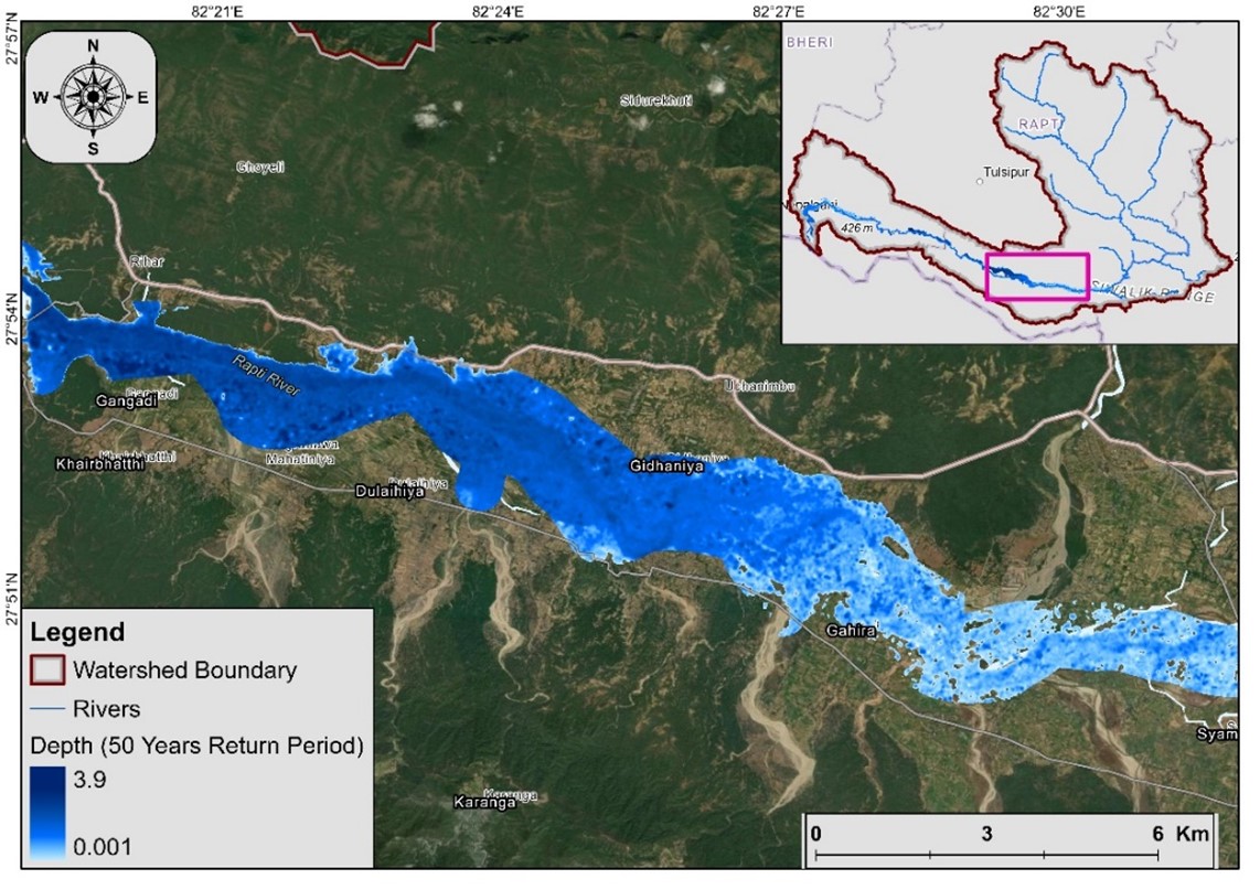 Flood Overland Flow Modeling
